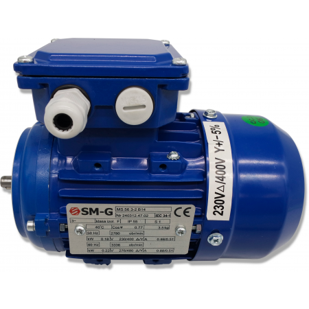 SILNIK ELEKTRYCZNY 0,18kW 400V 2780Obr 3FAZOWY